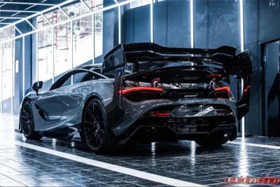 DarwinPro BKSS Style Carbon Fiber Rear Diffuser McLaren 720s 2017-2021