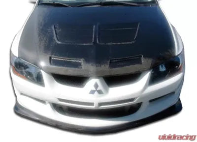 2003-2005 Mitsubishi Lancer Evolution 8 Carbon Creations Demon Front Lip Under Spoiler Air Dam - 1 Piece