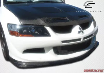 2003-2005 Mitsubishi Lancer Evolution 8 Carbon Creations Demon Front Lip Under Spoiler Air Dam - 1 Piece