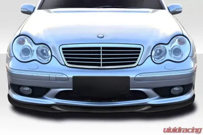 2001-2007 Mercedes C Class W203 Duraflex L Sport Front Lip Spoiler - 1 Piece ( For AMG Bumper only)