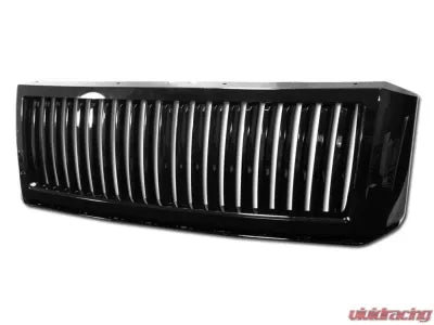 Armordillo USA Gloss Black Vertical Style Grill Ford Expedition 2007-2014