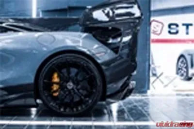 DarwinPro BKSS Style Dry Carbon Fiber Rear Diffuser McLaren 720s 2017-2021