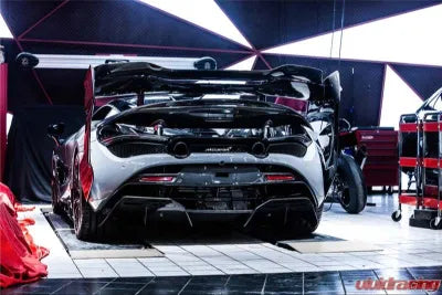 DarwinPro BKSS Style Dry Carbon Fiber Rear Diffuser McLaren 720s 2017-2021