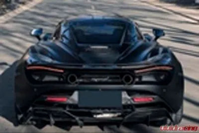DarwinPro BKSS Style Carbon Fiber Rear Diffuser McLaren 720s 2017-2021