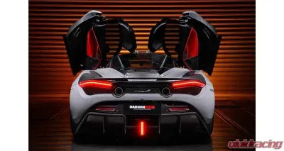 DarwinPro 720s Se2NWBII Style Dry Carbon Fiber Rear Diffuser McLaren 720S 2017-2021