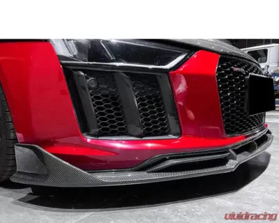 DarwinPro Forged Carbon Fiber iMP Performance Carbon Fiber Front Lip Audi R8 Coupe | Spyder 2016-2018