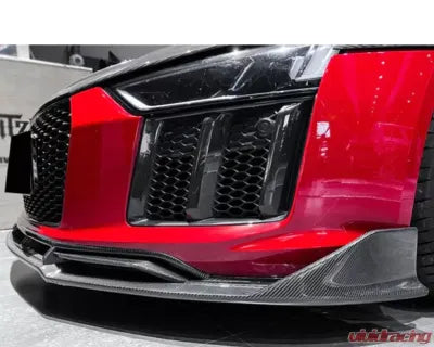 DarwinPro Forged Carbon Fiber iMP Performance Carbon Fiber Front Lip Audi R8 Coupe | Spyder 2016-2018
