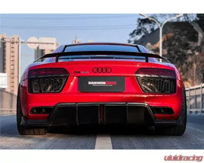 DarwinPro Autoclave Dry Carbon Fiber iMP Performance Carbon Fiber Rear Diffuser Audi R8 Coupe | Spyder 2016-2018