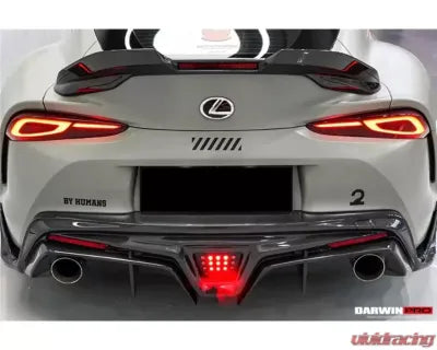 DarwinPro Autoclave Carbon Fiber BKSS Style Rear Diffuser Lip Toyota GR Supra J29 | DB A90 A91 2020-2024